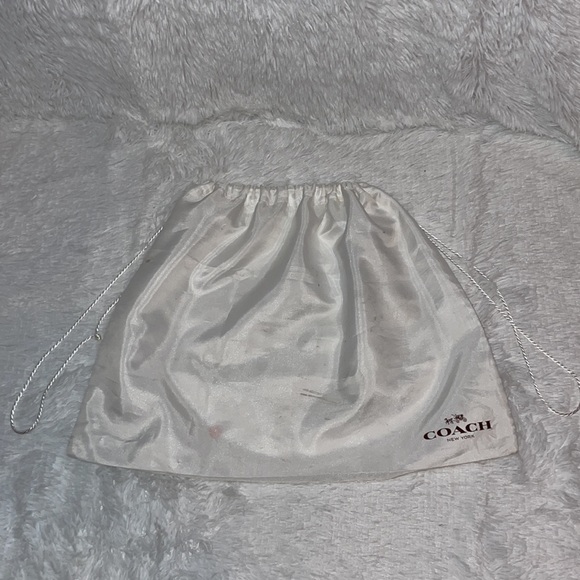 New Coach Dreamer Whipstitch Leather Satchel Bag Purse in Colorblock Tan - Picture 16 of 16